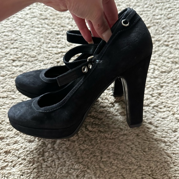 The Original Car Shoe Black Heels - Picture 1 of 9